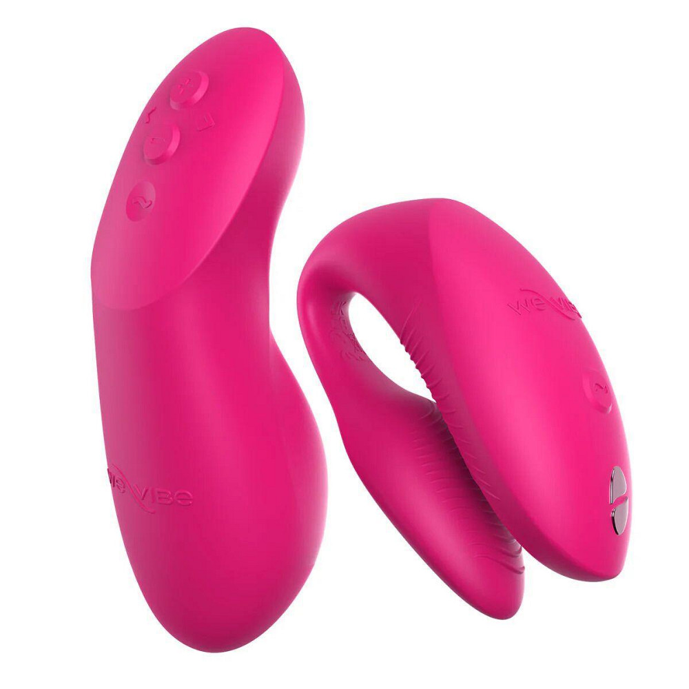 Смарт-вібратор для пар We-Vibe Chorus Pro Electric Pink Sex Aura Київ - фото 2