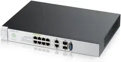 Комутатор ZYXEL NSW100-10P-EU0101F (8 portów 1GbE PoE , 2 porty Combo SFP/RJ45, Nebula) Київ - фото 1