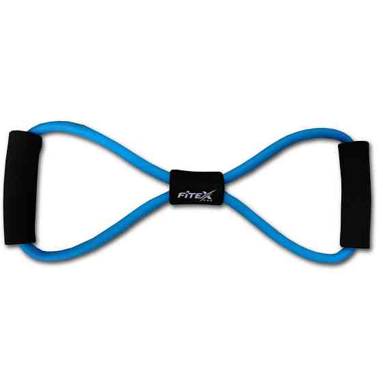Эспандер трубчатый - "восьмерка" Fitex MD1301-L (уровень сопротивления - низкий) Київ