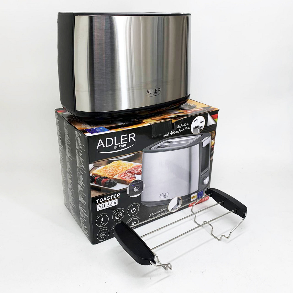 Тостер з функцією розігріву і розморожування Adler, Тостер для офісу та кафе подвійний LW-99 Львів - фото 13