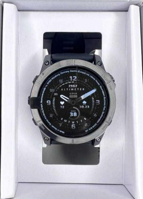 Смарт-часы Garmin Epix Pro Gen 2 51mm Slate Gray w. Black Band (010-02804-20/21) Харьков - изображение 2