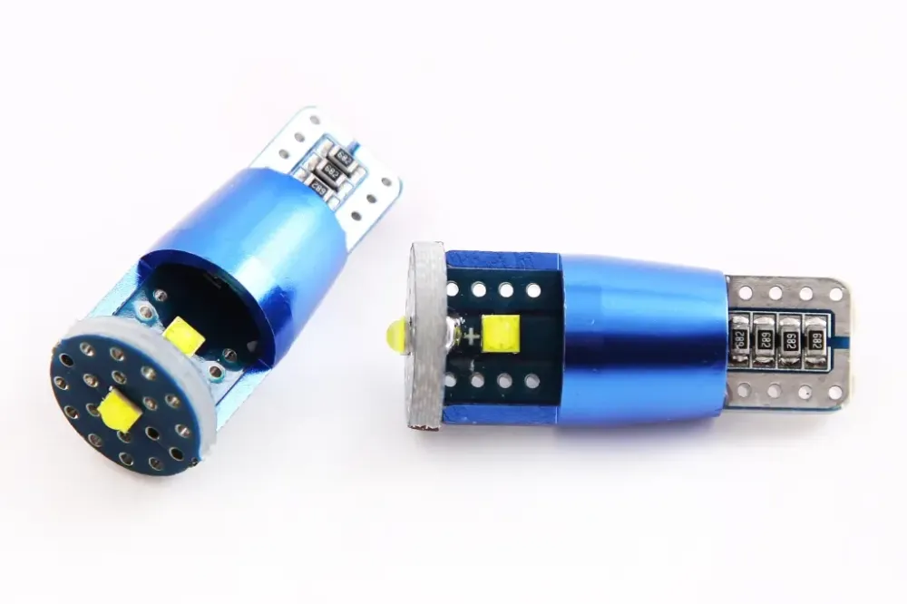 Лампа диодная 12В безцок. T10  3-SMD Cree CAN Cyclone 540лм (2 шт.) Винница - изображение 1