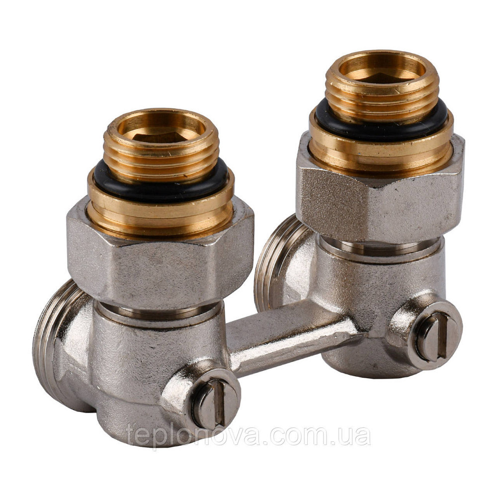 Вузол нижнього під'єднання панельного радіатора SOLOMON NV 5102 кутовий кульовий 3/4| Чернівці - фото 3