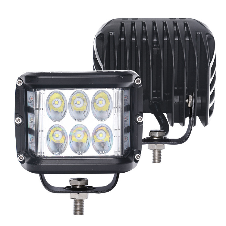 Фара LED прямокутна 60 W (12 діодів) Мукачево - фото 10