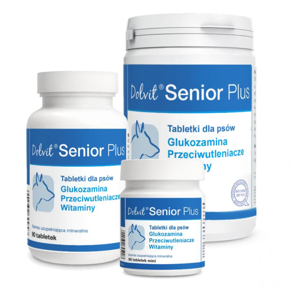 Дополнительный корм Dolvit Senior Plus Mini для пожилых собак, 90 таблеток Винница - изображение 2