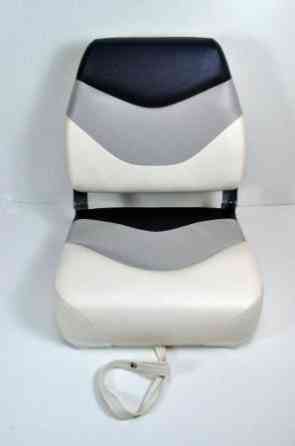 Сиденье Для Катера Лодки Яхты Premium Folding Seat Серо-Черно-Белое Днепр