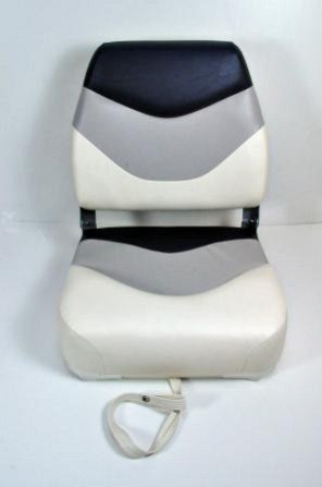 Сиденье Для Катера Лодки Яхты Premium Folding Seat Серо-Черно-Белое Днепр - изображение 3