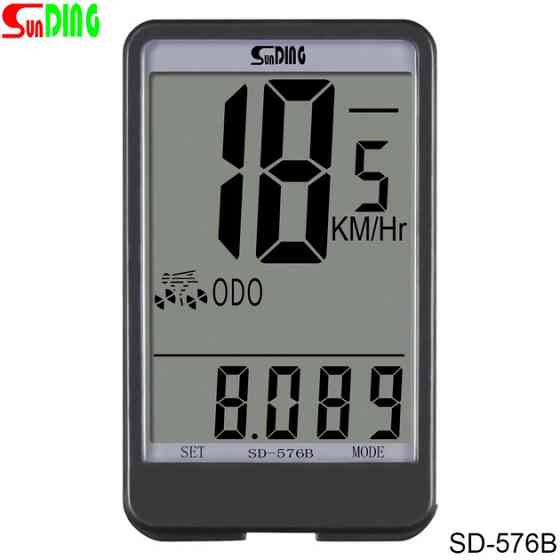 Велокомпьютер SunDing SD-576B спидометр одометр велосипедный компьютер QD-91 Львов