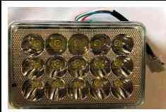 Фара LED(вставка у фару) ІЖ, МТ квадратна 15 діод VDK Київ