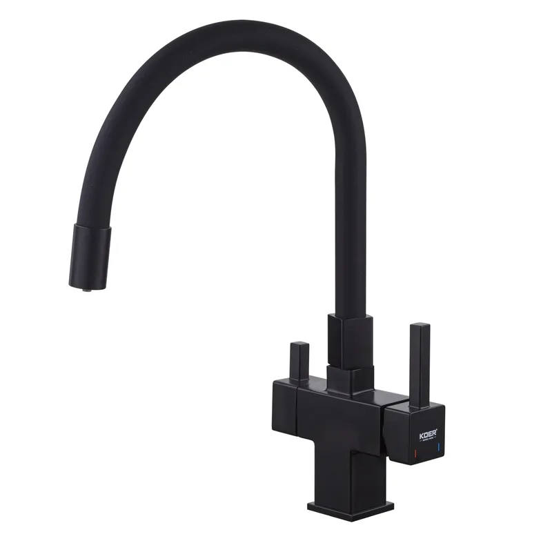 Змішувач для кухні Koer KB-72023-05 з виходом для питної води   ( KR5009 ) 20664 Харьков - изображение 1