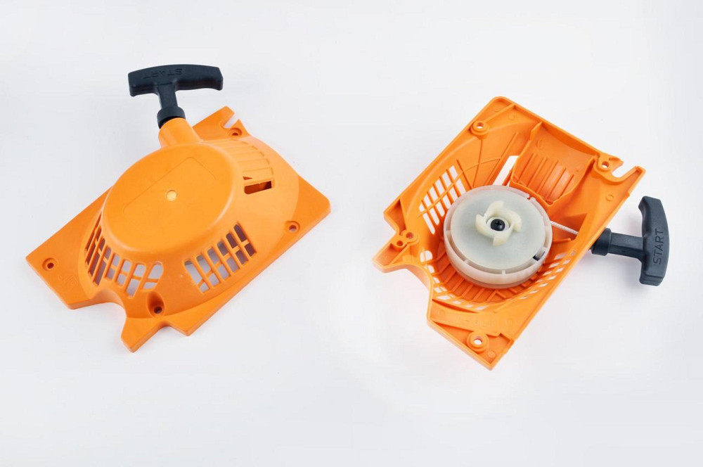 Стартер (в сборе) бензопила Goodluck GL 4500/5200 (легкий пуск, двойной шкив, 4 зацепа) Мукачево - изображение 1