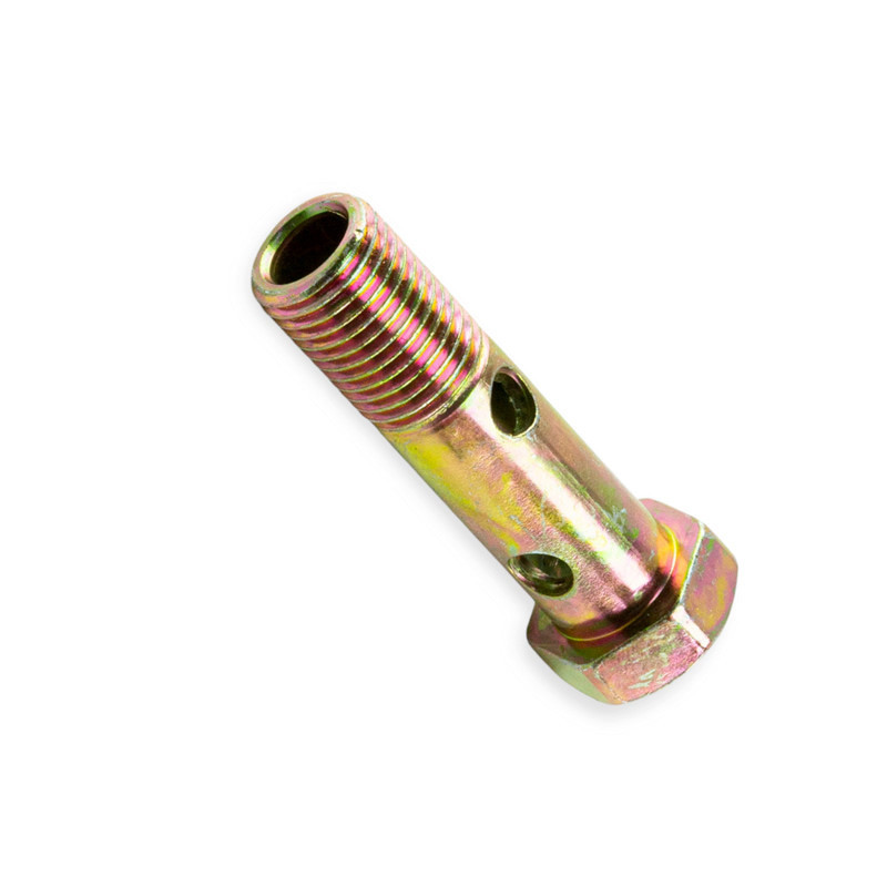 Штуцер (2отв.) (М14х1,5 L=57mm) КАМАЗ d=14 Мукачево - изображение 1