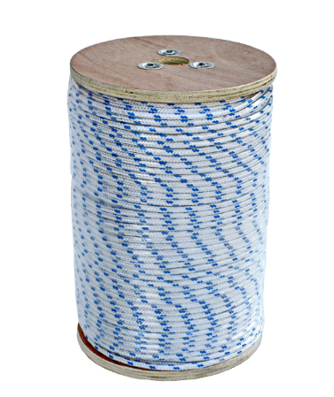 Веревка Полиестер Бело-Синяя 6Мм 220М Киев - изображение 1