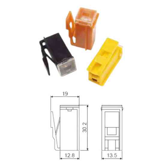 Предохранители картриджные Tesla FJ07 80A Мукачево