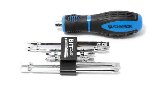 Викрутка-тримач переставна з комплектом біт 7пр.(L65ммPH1-5mm, PH2-6mm,L110ммPH1-5mm,PH2-PH2mm,L127, Одеса