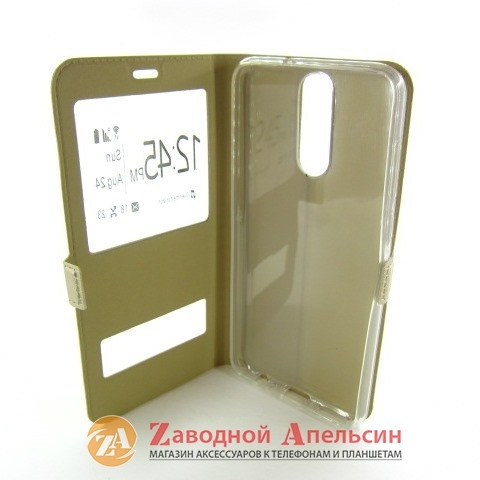 Чехол книжка Huawei Mate 10 lite Smart Case gold Одесса - изображение 6