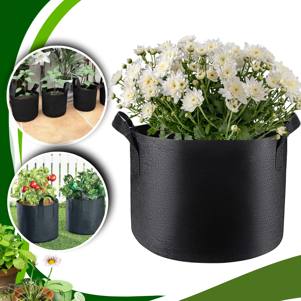 Вазон сумка для выращивания саженцев в саду,теплице горшок переносной для цветов,ягод,овощей, размер 30х35 см Каменец-Подольский - изображение 1