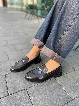 VIFEST Туфлі жіночі VIFEST 255 коричневі (весна-осінь, шкіра (анаконда) натуральна) (5912) Коломия