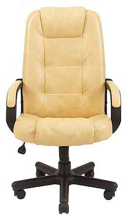 Офісне Крісло Керівника Richman Chelsea Madras Gold Beige Пластік Річ М1 Tilt Бежевий Київ