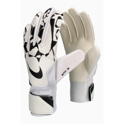 Воротарські рукавиці Nike NK GK MATCH JR - HO24 (HQ0258-010) дит 7 (19.6 см) Біло/чорні (197600452244) Вінниця - фото 1