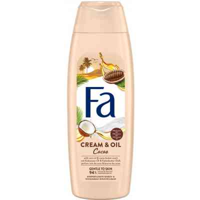 Гель для душу Fa Cream&amp;Oil з олією кокоса й ароматом какао 750 мл (5201143728980) Вінниця