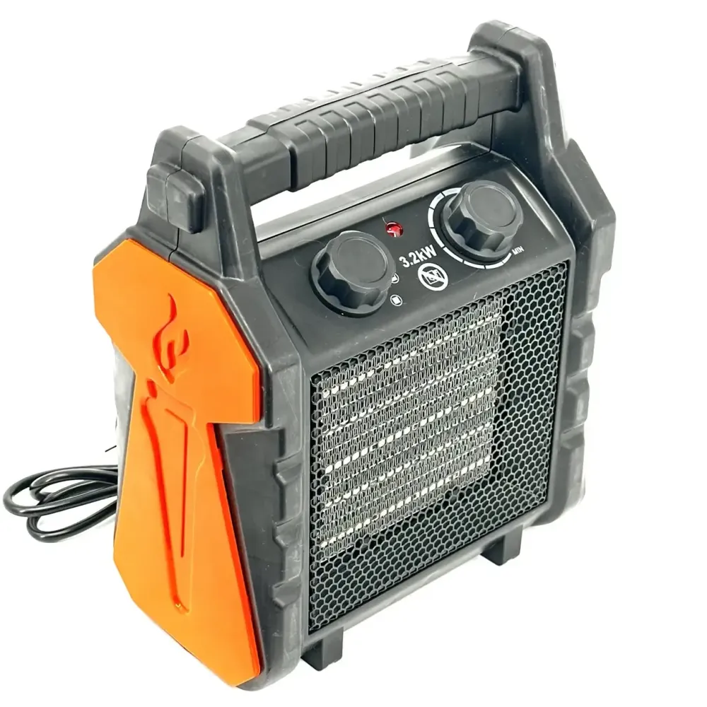 Обогреватель керамический LEX LXEAH32 – мощная теплопушка, 3.2 кВт, экономичный и эффективный Львов - изображение 5