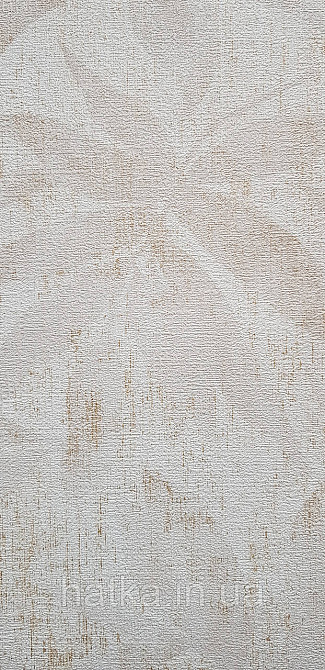 Шпалери вінілові на флізеліні Rasch Golden Hour метрове листя світло-бежеві із золотистими Київ - фото 1