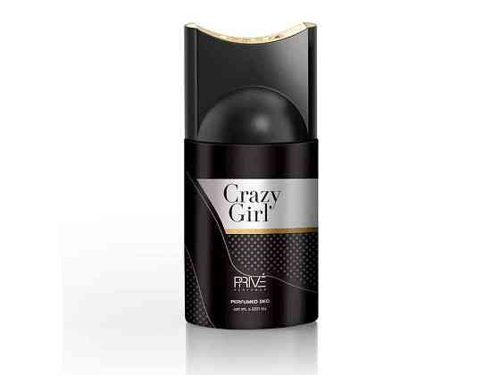 Дезодорант 250мл жін Crazy Girl ТМ Prive Parfums Київ