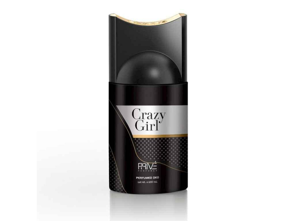 Дезодорант 250мл жін Crazy Girl ТМ Prive Parfums Київ - фото 1