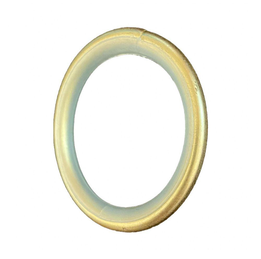 Кільце для карнизу Orvit 25 мм тихохідне металеве (35 х 42) х 3,5 мм ЗОЛОТО МАТОВЕ (00-00015517) (10шт.) Львов - изображение 1
