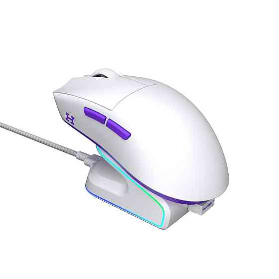 Миша бездротова Hator Hellyberry HM47 Wireless White/Violet (HM47_white_violet) ( 20044 ) Харьков