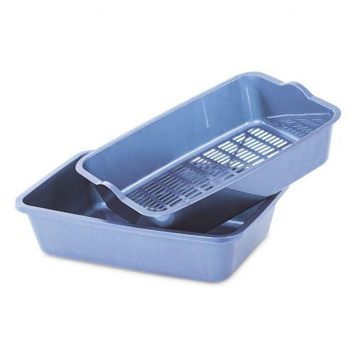 Туалет Природа «Барсик» с сеткой для кошек, 40х30х11 см Винница - изображение 1