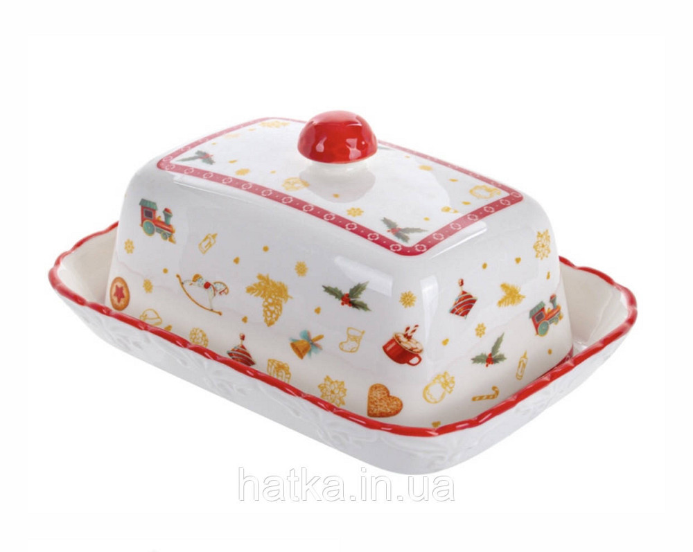 МАСЛЯНКА НОВОРІЧНА "CHRISTMAS DELIGHT" 16.5 СМ + ПОДАРУНКОВА УПАКОВКА Київ - фото 7