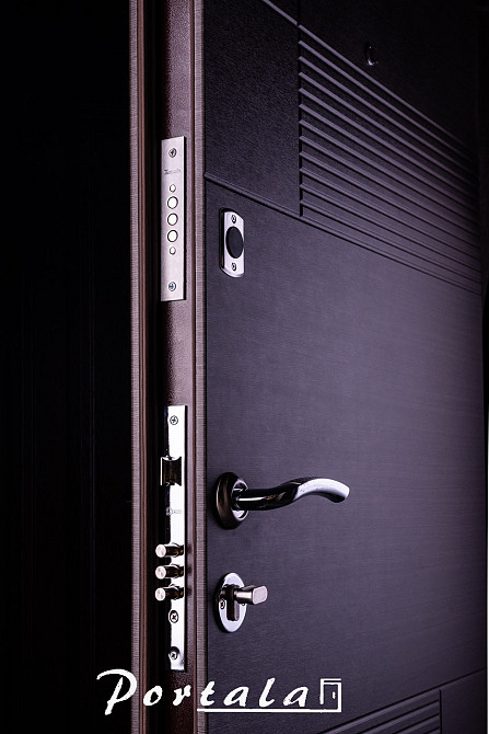 Двери квартирные, серия Элегант, модель Калифорния, гнутый профиль, 2 контура уплотнения, 2 замка 850 Киев - изображение 3