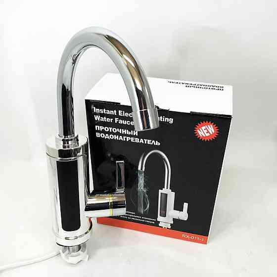 Бойлер електричний кран Delimano, Нагрівник миттєвий насадка на кран, Проточний водонагрівач JO-19 Івано-Франківськ