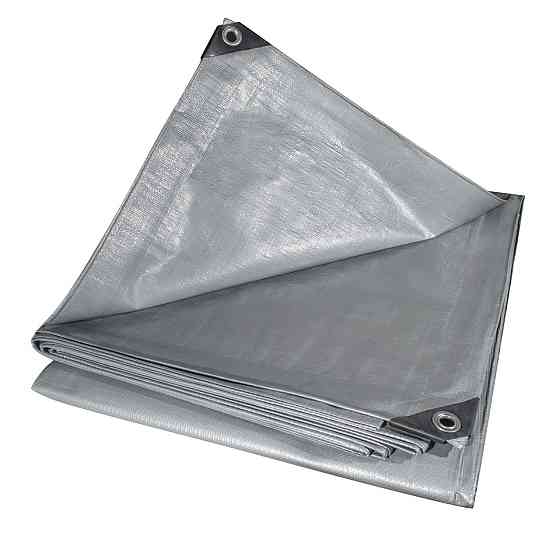 Тент 160 г/м2 5 мх5м тарпауліновий "PLANDEKA" для захисту від вітру та дощу Дніпро