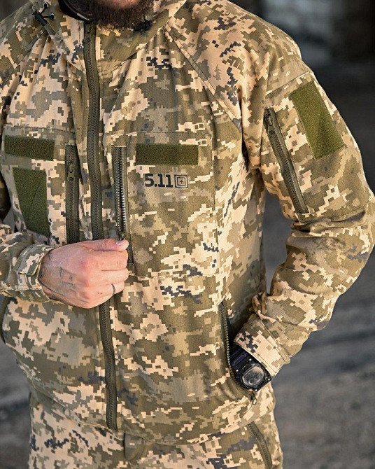 Тактичний костюм 3в1 піксель 5.11 ПП7859 Одеса - фото 5
