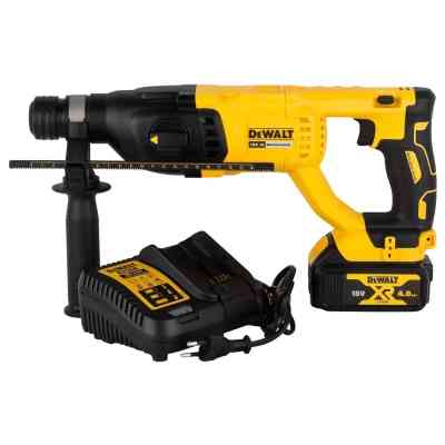 Перфоратор DeWALT бесщёточный, SDS-Plus, 18 В, 2.6 Дж, 3 реж. кейс (DCH133M1) Винница