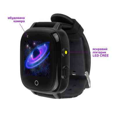 Смарт-годинник Amigo GO005 4G WIFI Kids waterproof Thermometer Black (747016) Вінниця
