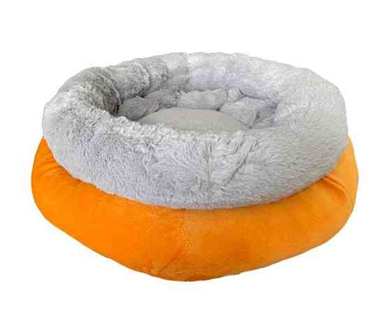 Лежак кроватка для кошек и собак мягкое место круглое S №2 194-2 Киев