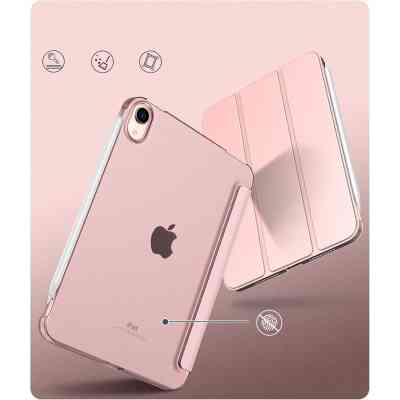Чехол для планшета BeCover Tri Fold Hard Apple iPad Mini 7 2024 Rose Gold (712456) Винница