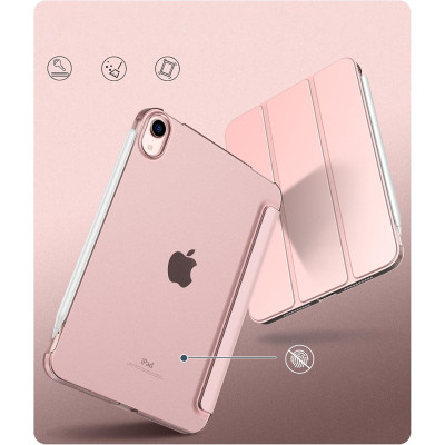 Чехол для планшета BeCover Tri Fold Hard Apple iPad Mini 7 2024 Rose Gold (712456) Винница - изображение 3