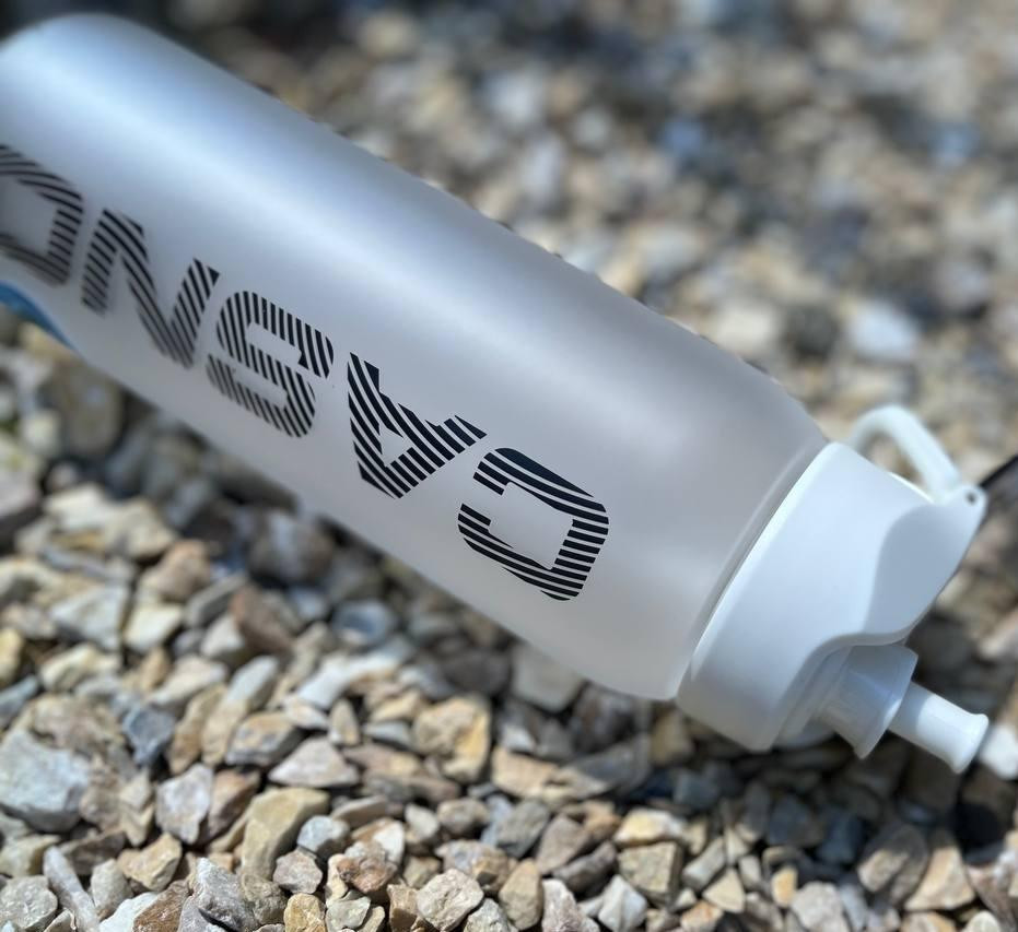 Пляшка для води CASNO 1000 мл KXN-1247 Біла Кам'янське - фото 7