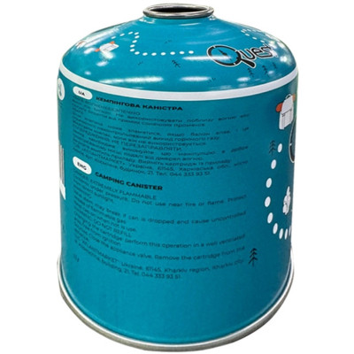 Газовий балон Quest 450 г різьбове з'єднання (набір 12 шт) (Q-G450_12) Вінниця - фото 3