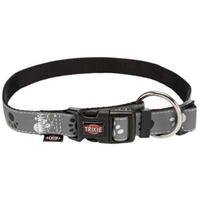 Ошейник для животных Trixie Silver Reflect светоотражающий M-L 35-55 см/20 мм серый (4011905122236) Винница - изображение 4