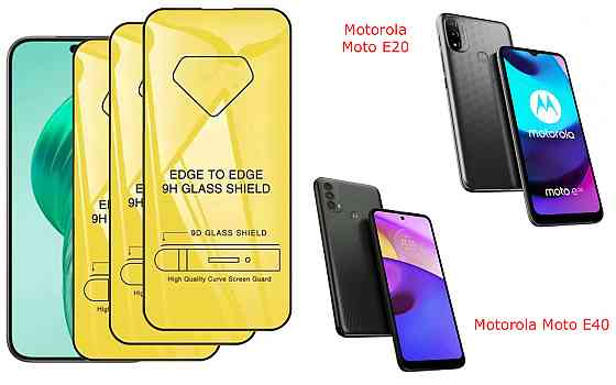 Захисне скло DefenzoGlass для Motorola Moto E20, Moto E40 – подвійна міцність Київ