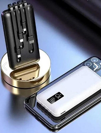 Портативный внешний аккумулятор Power Bank Powerway TX108 10000mAh (Черный) Винница - изображение 7