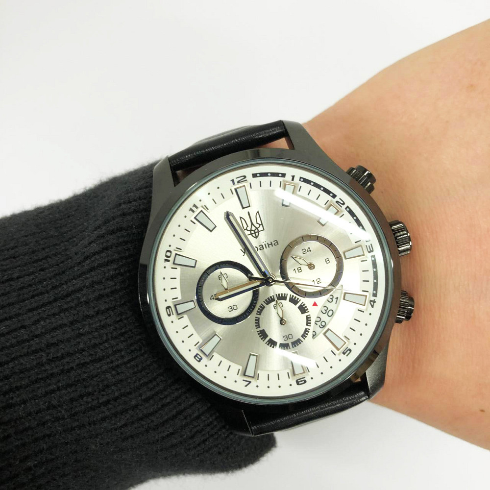 Стильні чорні чоловічі наручні годинники SKMEI, Стильні статусні наручні годинники стрілочні VU-71 Львів - фото 4