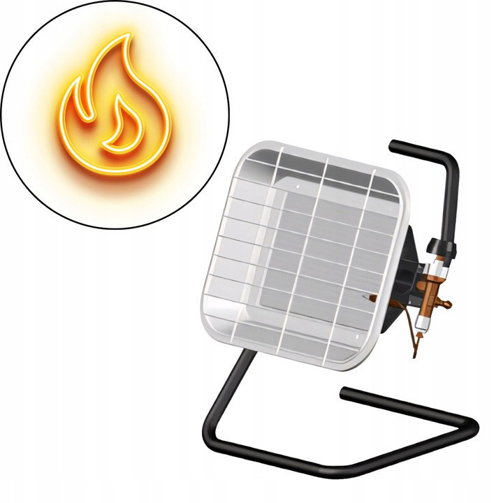 Газовый керамический обогреватель Volteno VO2477 4500 Вт 777660 Код: 013474 Ровно - изображение 3