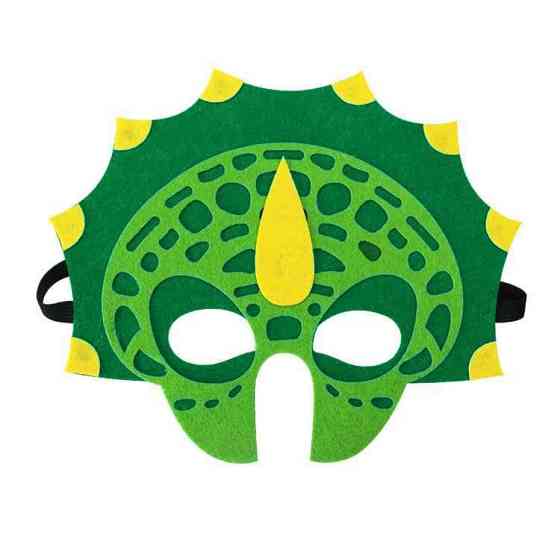 Детская маска Единорог one size зелено-желтый Киев